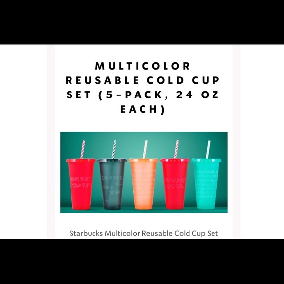 Starbucks Cold Cups Holiday 2019 - Picture 1 of 3